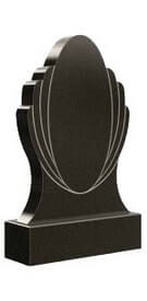 Модель памятника №4 равносторонний, портретный, округлый, женский, детский